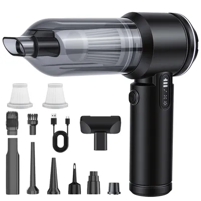 Produktbild von Mini-Handstaubsauger für Auto 17.000 Pa – 4-in-1 kabellos, bürstenlos, tragbar