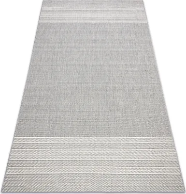 Produktbild von Teppich FLAT SISAL 48829637 Fischgrätenmuster grau Grau 200x290 cm