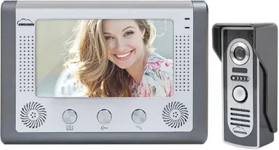 Produktbild von Pni Silvercloud House 715 Video-gegensprechanlage Mit Lcd-bildschirm 7´´ Grau,Silber  Grau,Silber One Size
