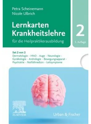 Produktbild von Lernkarten Krankheitslehre Set 2 für die Heilpraktikerausbildung. (Set 2 von 2, Karten H-Q)