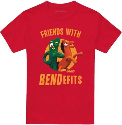 Imagen del producto de Camiseta "Bendefits" de Gumby, uni, para hombre/mujer, modelo TV20800 (XXL), color rojo