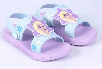 Produktbild von Disney Die Eiskönigin Elsa Kinder Mädchen Sandalen – Lila / 22/23