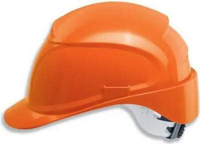 Produktbild von Schutzhelm uvex airwing B-WR 9762230 orange mit Lüftungen