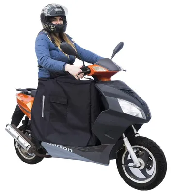 Imagen del producto de Elzusha - Protector universal para piernas de scooter - Protección impermeable para la lluvia