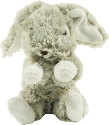 Image de Inware Lapin Hasi gris 15 cm Lapin en peluche