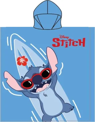 Obrázek produktu pro Lilo and Stitch Lazy Lagoon plážové pončo 55x110 cm