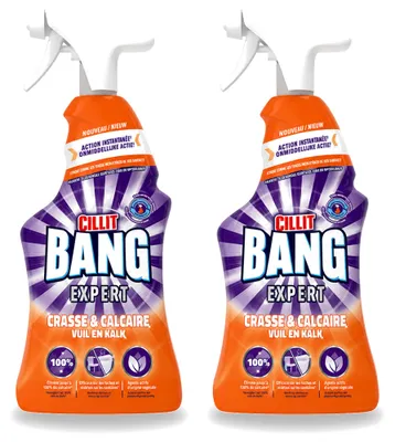Produktbild von 2 x Cillit Bang Kalk & Schmutz Reiniger - 750 ml - Vorteilspackung - 2 Stücke