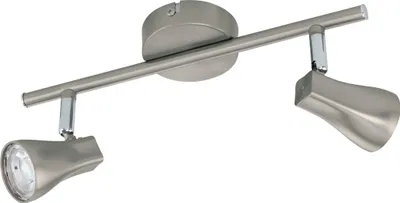 Produktbild von EGLO LED Deckenlampe Tiberio 1, Deckenstrahler, Stahl, Kunststoff in nickel-matt, warmweiß