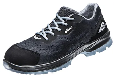 Produktbild von Atlas Sicherheitshalbschuh ERGO-MED 1305 XP S1P ESD SRC DGUV W12 Gr. 43 anthrazit/schwarz