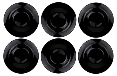 Produktbild von Pizzateller Ø 32cm oder Pastateller Ø 28,5cm in Weiß oder Schwarz - Sets mit 2, 4 oder 6 Stück - Spülmaschinenfest und Mikrowellengeeignet