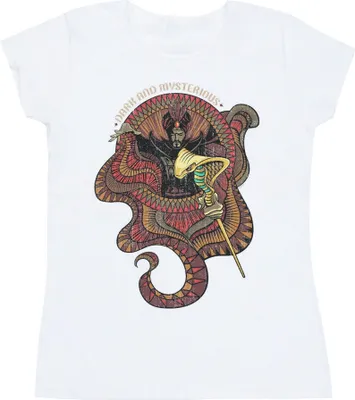 Produktbild von Disney - "Dark And Mysterious" T-Shirt für Damen BI6475 (L) (Weiß)