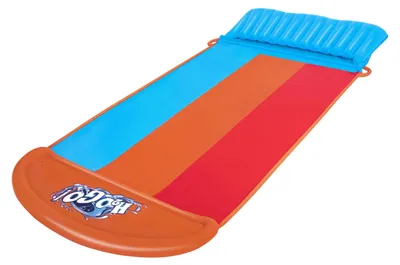 Image de Toboggan gonflable triple H2OGO Tsunami Splash Ramp 488 cm Bestway 52479