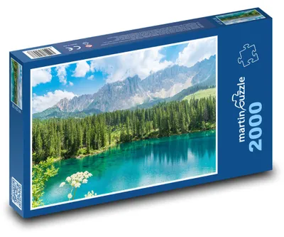 Obrázek produktu pro martinpuzzle - Puzzle 2000 - Dolomity, jezero