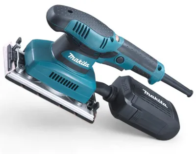 Image de Ponceuse orbitale silencieuse et ergonomique avec réglage de la vitesse BO3711 Makita 190 watts