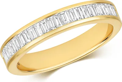 Produktbild von Funkelndes Feuer 18 Karat (750) Gold Halb Eternity Damen - Diamant Ring Brillant-Schliff 0.50 Karat H - SI3-I1, 54 (17.2); TRS3481118KYRSN