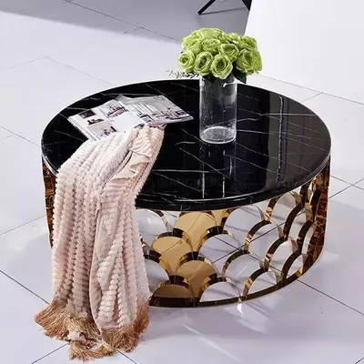 Image de Table basse design salon Tables basses rondes Table d'appoint
