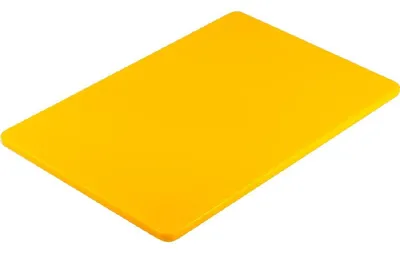 Produktbild von Schneidebrett, Haccp, Gelb, 450 X 300 X 13 Mm (Bxtxh)