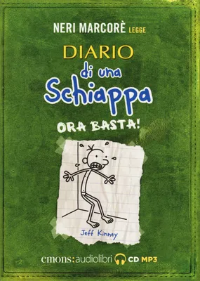 Zdjęcie produktu dla „Dziennik nieudacznika. Dość tego!” – czyta Neri Marcorè. Audiobook. Płyta CD w formacie MP3 (dla młodzieży)