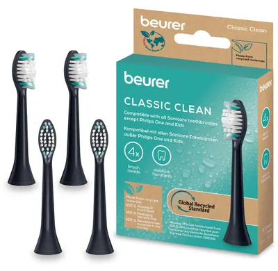 Produktbild von Beurer ClassicClean Ersatzbürsten Bürstenkopf 4er - Set 105.21