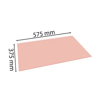 Image de Exacompta 8x Sous-mains en carton rigide Aquarel 57,5x37,5cm assort. 60196D