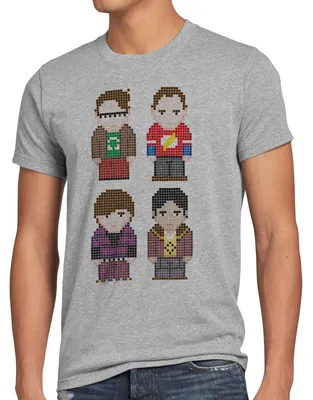 Produktbild von BaumwolleCloud Big Friends Herren T-Shirt sheldon