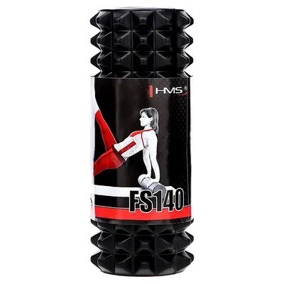 Zdjęcie produktu dla Wałek fitness HMS FS140 33 cm, czarny