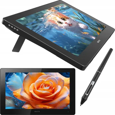 Obrázek produktu pro BOSTO BT-16HD 2024 Profesionální grafický tablet s perem 16384 st 15,6"