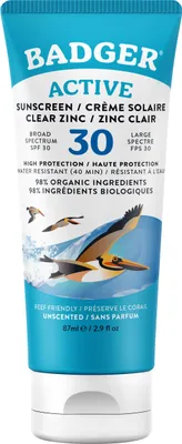 Obrázek produktu pro Opalovací krém - SPF30 bez parfemace čirý zinek 87ml