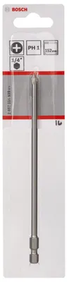 Zdjęcie produktu dla Bosch 2 607 001 539, 1 szt., Phillips, PH 1, Stal, 152 mm, 25,4 / 4 mm (1 / 4")