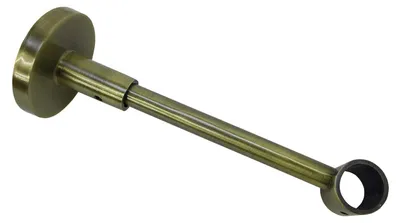 Produktbild von GARDINIA Träger für Gardinenstangen Ø 16 mm, Geschlossen, Serie Memphis, Metall,