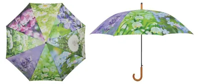 Image de Esschert Design parapluie fleurs ; TP210