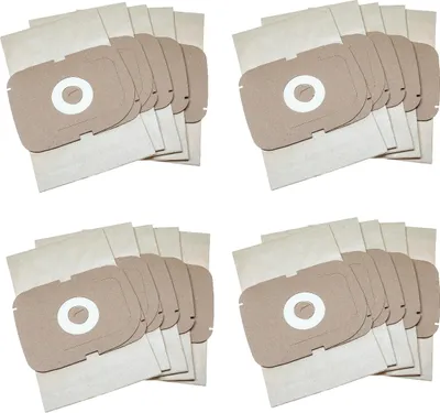 Produktbild von vhbw 20x Staubbeutel Ersatz für Lux 111000150 für Staubsauger - 25,5cm x 17,9cm Sandfarben