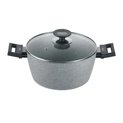 Produktbild von Berndes Alu Induction Special Edition Kochtopf mit Glasdeckel Henkeltopf Ø 20 cm
