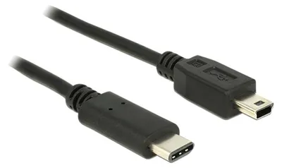 Image de DELOCK USB Kabel C -> Mini-B St/St 1.00m schwarz