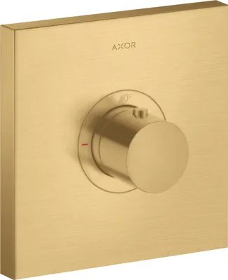 Produktbild von Thermostat AXOR SHOWERSOLUTIONS SQUARE Highflow, Unterputz brushed gold optic brushed gold optic