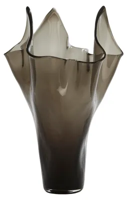 Produktbild von Light&living Vase Ø22x40 cm AIORA Glas dunkelgrau