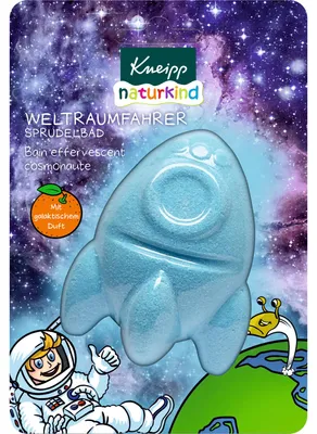 Zdjęcie produktu dla Kneipp Naturkind Bubble Bath Space Traveller o galaktycznym zapachu 95g