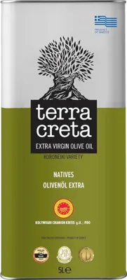 Zdjęcie produktu dla Terra Creta oliwa z Krety extra virgin Estate PDO Kolymvari 5 l
