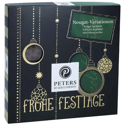 Produktbild von Peters Frohe Festtage Nougat-Variationen 200g