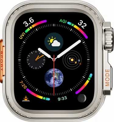 Zdjęcie produktu dla Etui ochronne INF dla Apple Watch Series 9 Silver 45 mm