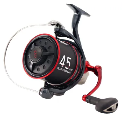 Produktbild von DAIWA 26 Tournament Basia Surf 45 SCW QD, 45 SCW QD, Beidhändig, Big Pit Angelrolle, Frontbremse, 10125-051