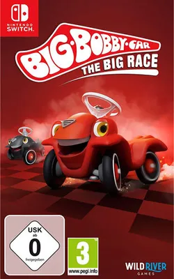 Produktbild von EuroVideo Medien BIG-Bobby-Car - The Big Race, Nintendo Switch, RP (Rating Pending), Physische Medien
