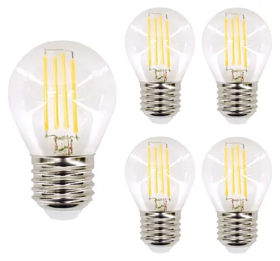 Produktbild von Bemko LED-Lampe E27 6W 700lm 2700K Warmweiß P45 (5 Stück)