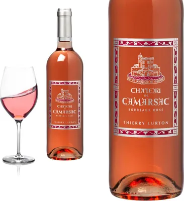 Produktbild von 2023 Bordeaux rosé von Château de Camarsac - Rosewein