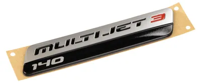 Immagine prodotto di Emblema originale con scritta "Multijet 3 140", codice 52193985
