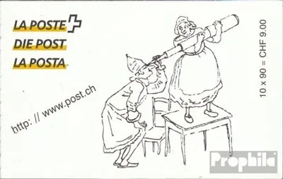 Produktbild von Briefmarken Schweiz 1999 Mi MH113 (kompl.Ausg.) postfrisch Geburtstag von R. Töpffer