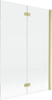 Immagine prodotto di Mexen Mist paratia per doccia a 2 ante destra 120 x 150 cm, trasparente, oro spazzolato - 8A9-120-002-55-00-P