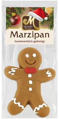 Produktbild von Odenwälder Edelmarzipan 'Lebkuchenmann' 60g