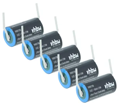 Produktbild von vhbw 5x Akku Ersatz für Toshiba ER17330V (1600mAh, 3,6V, Li-MnO2)