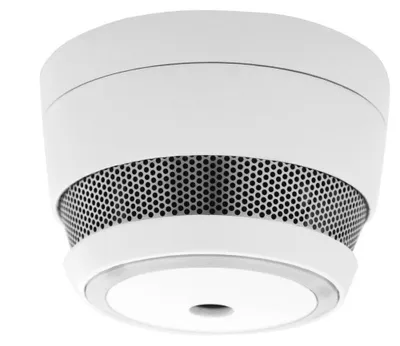 Zdjęcie produktu dla Cavius D-14741 Bezprzewodowa czujka dymu z baterią o 5-letniej żywotności, z możliwością podłączenia do sieci, mini wersja zasilana bateryjnie